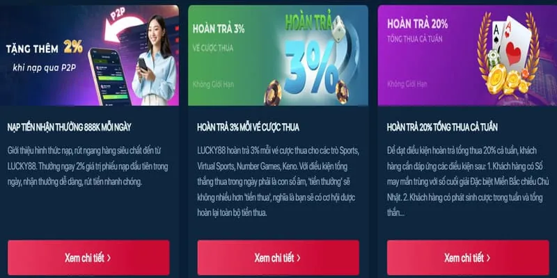 Thưởng chào mừng nạp tiền lần đầu tại 789vip