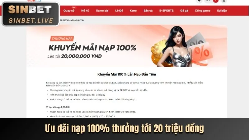 Thưởng nạp lại hàng ngày tại 789vip